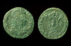 Constantius II, Victory with Two Wreaths reverse, Scarce!